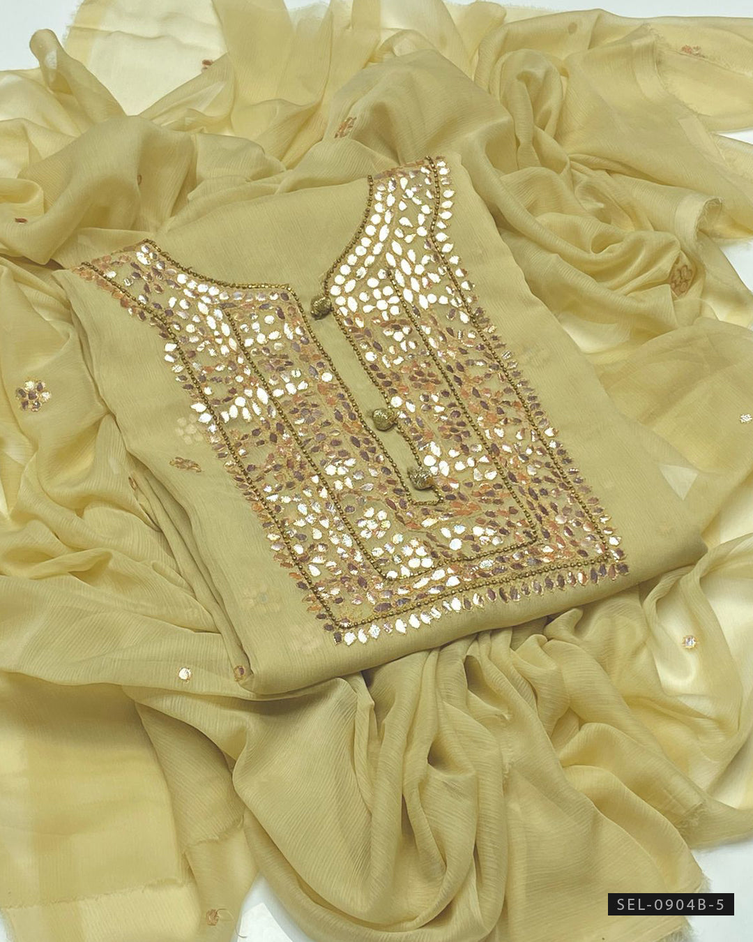 2 PC Chiffon Pasting Gotta Work Dress Collection