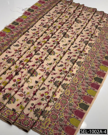 Premium Kani Pashmina Wool Shawl