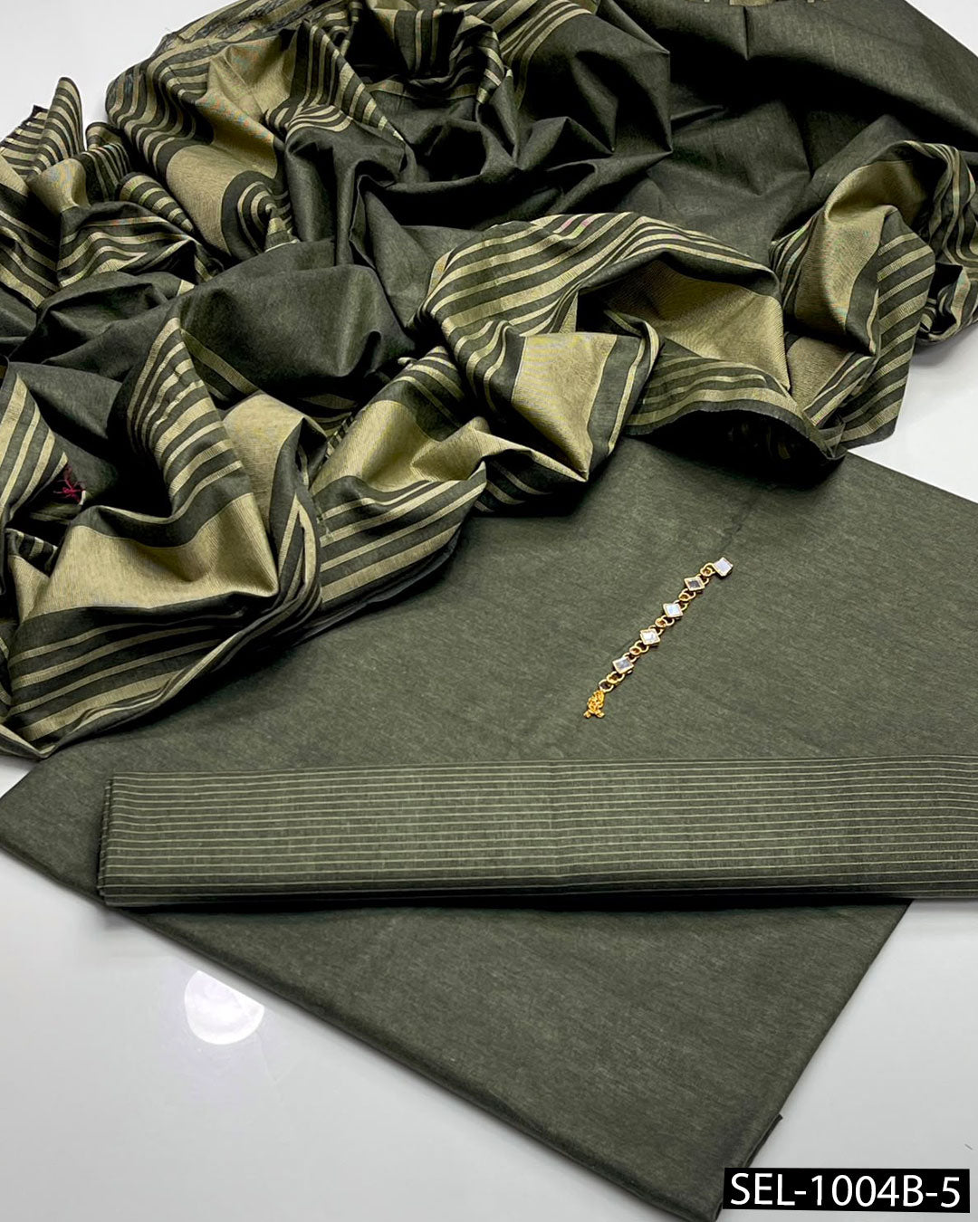 3 PC Multani Khaddi Sussi Unstitched Winter Suit