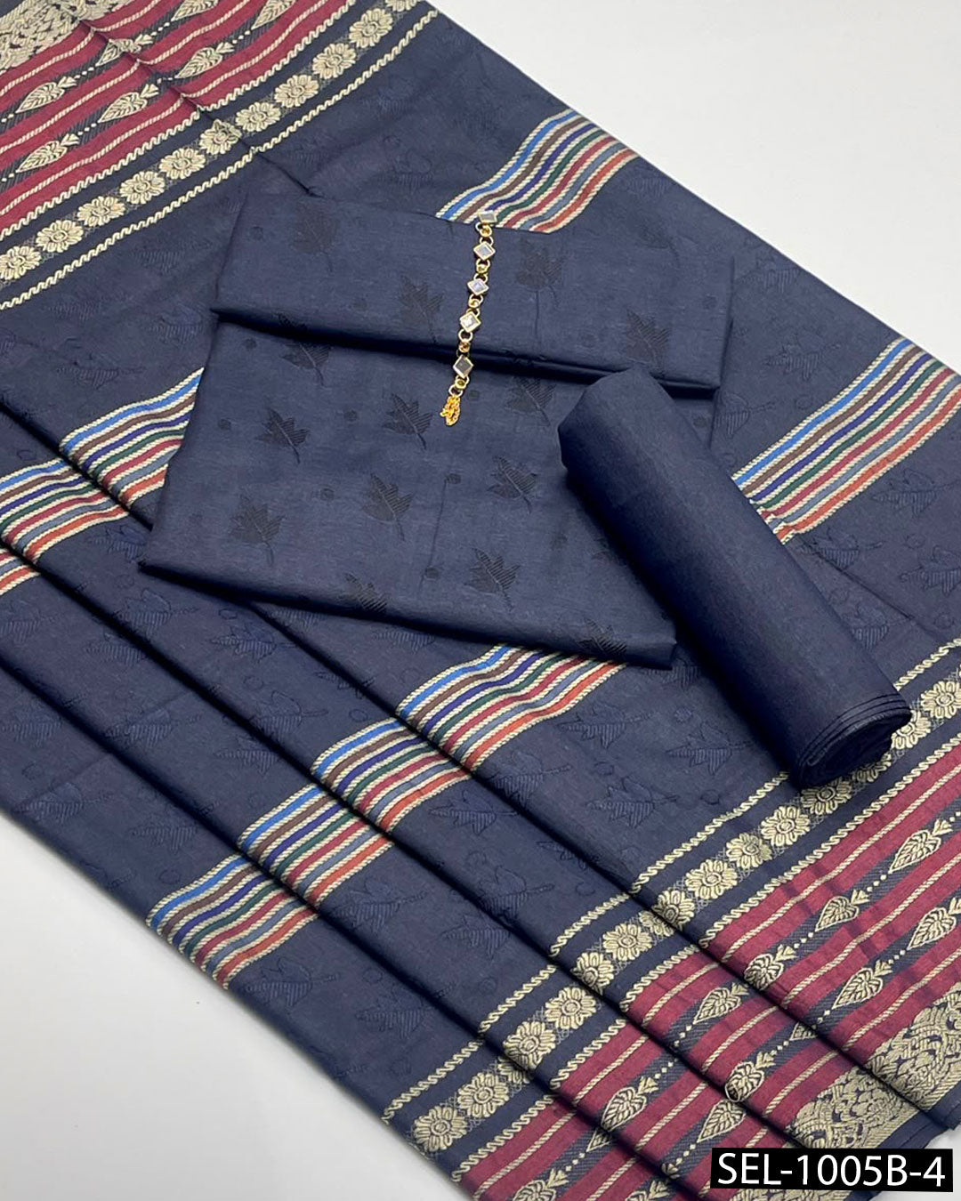 Multani Khaddi Sussi 3 PC Unstitched Winter Suit