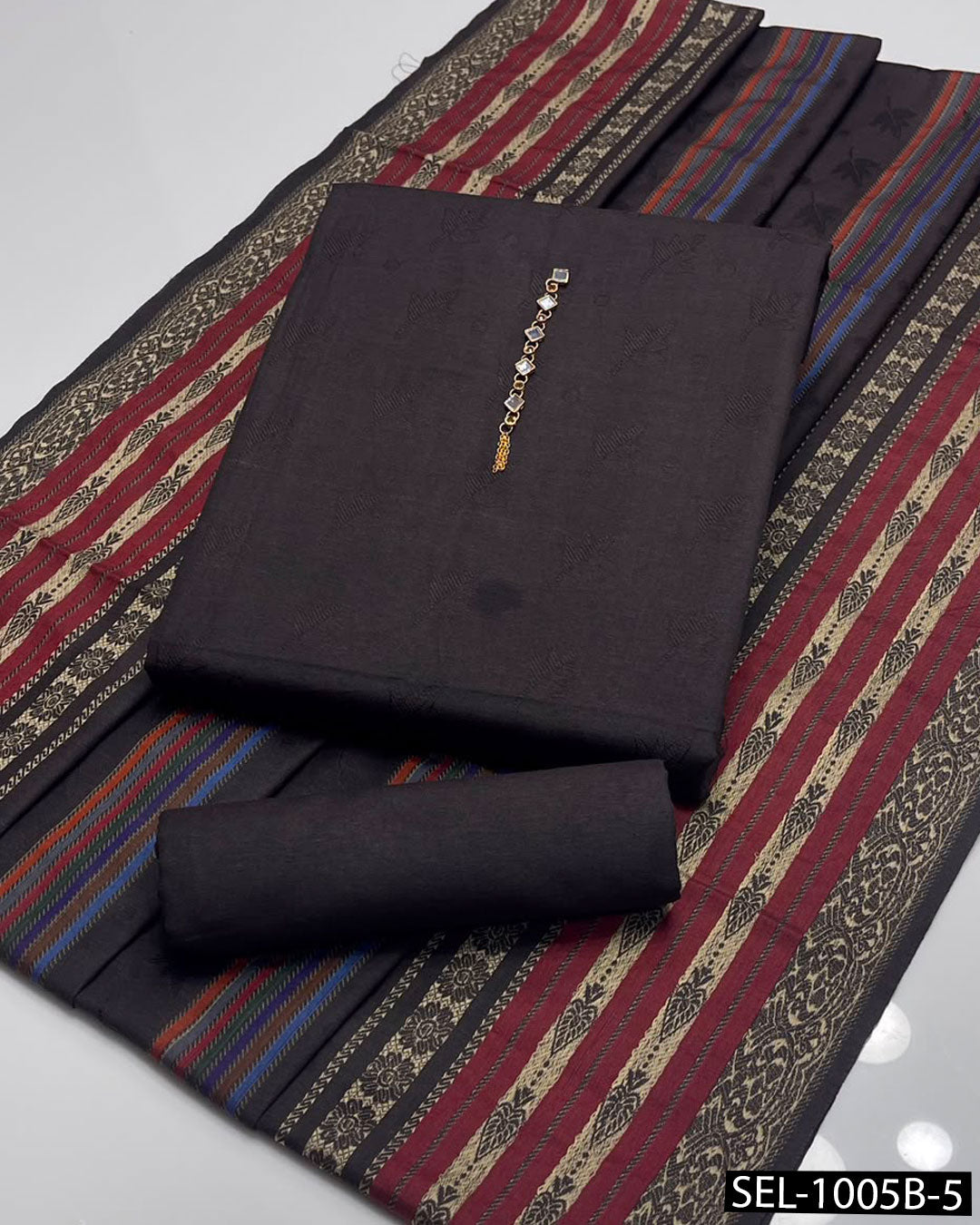 Multani Khaddi Sussi 3 PC Unstitched Winter Suit