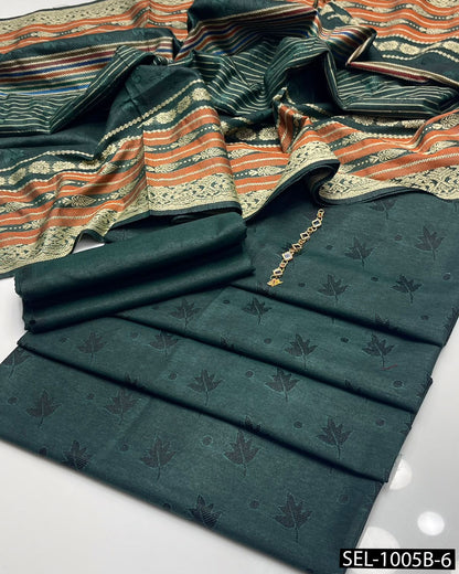 Multani Khaddi Sussi 3 PC Unstitched Winter Suit