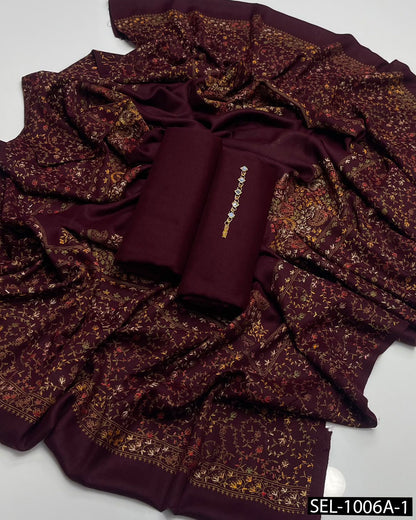 3-Piece Pure Pashmina Wool Winter Collection
