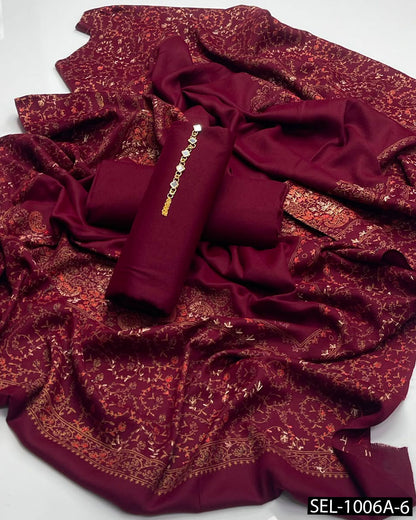 3-Piece Pure Pashmina Wool Winter Collection