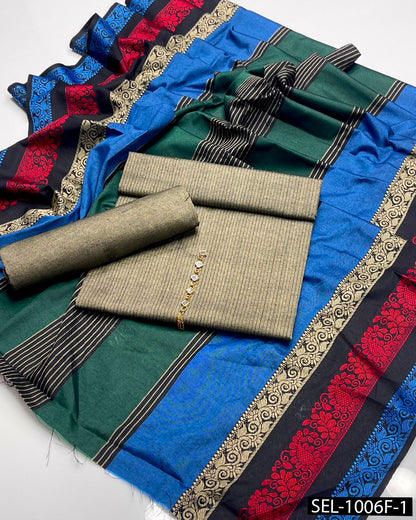 Khaddi Sussi 3-Piece Winter Suit – Unstitched