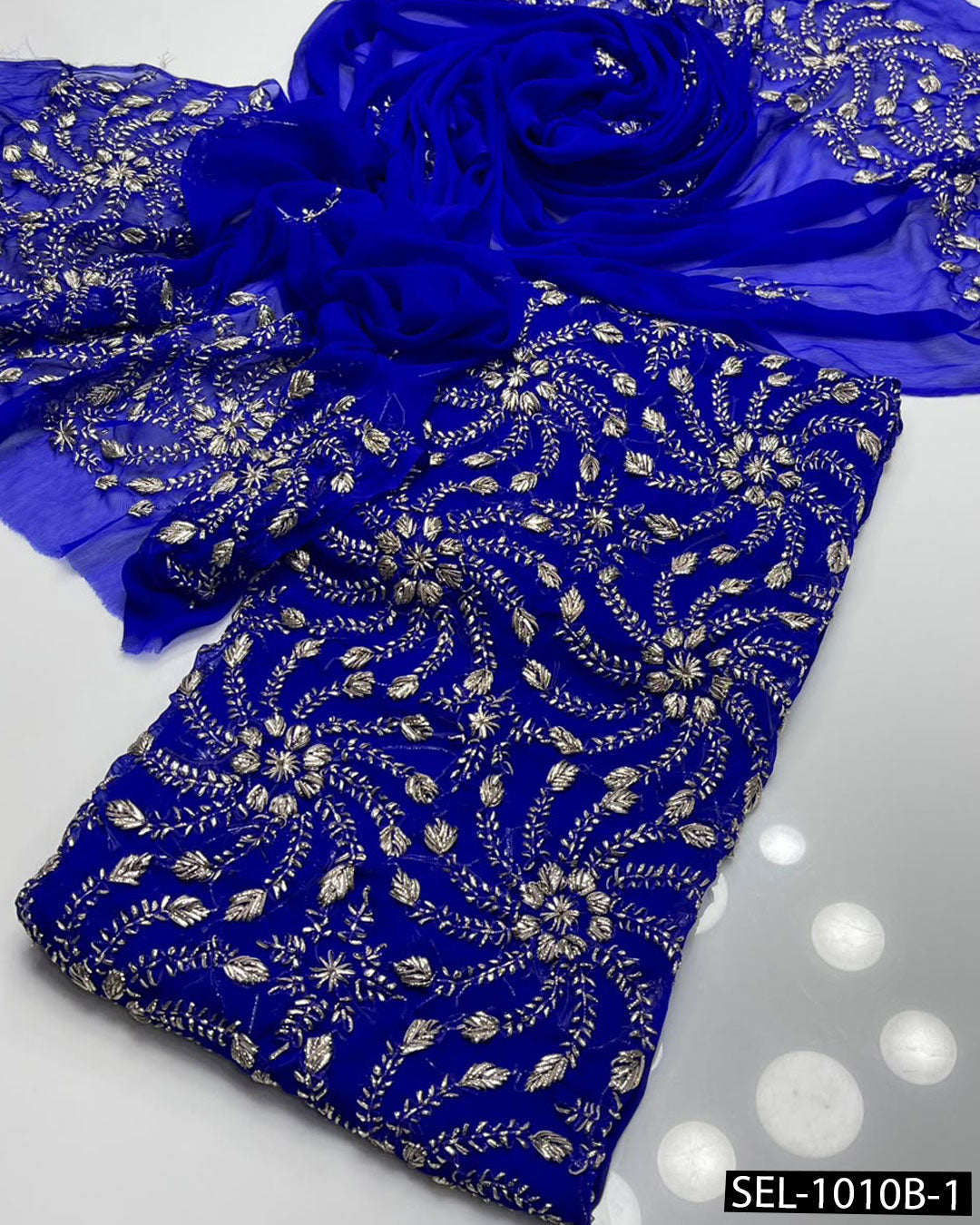 2PC Bamber Chiffon Gotta Work Suit
