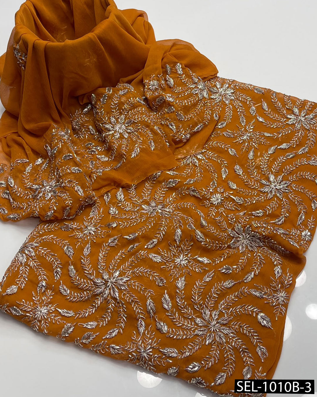 2PC Bamber Chiffon Gotta Work Suit