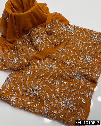 2PC Bamber Chiffon Gotta Work Suit
