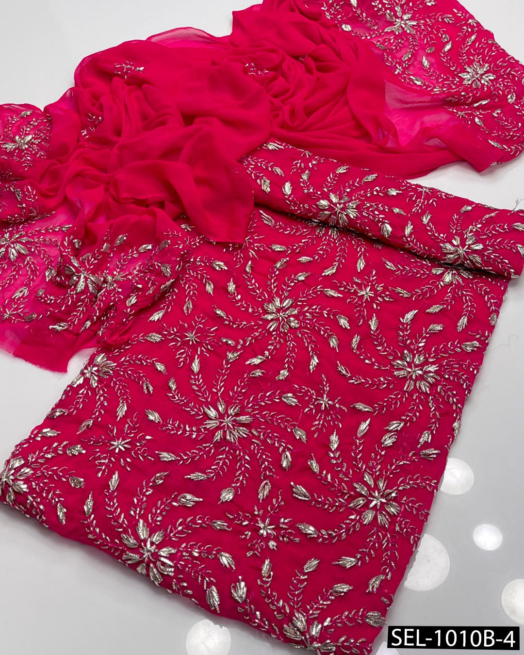 2PC Bamber Chiffon Gotta Work Suit