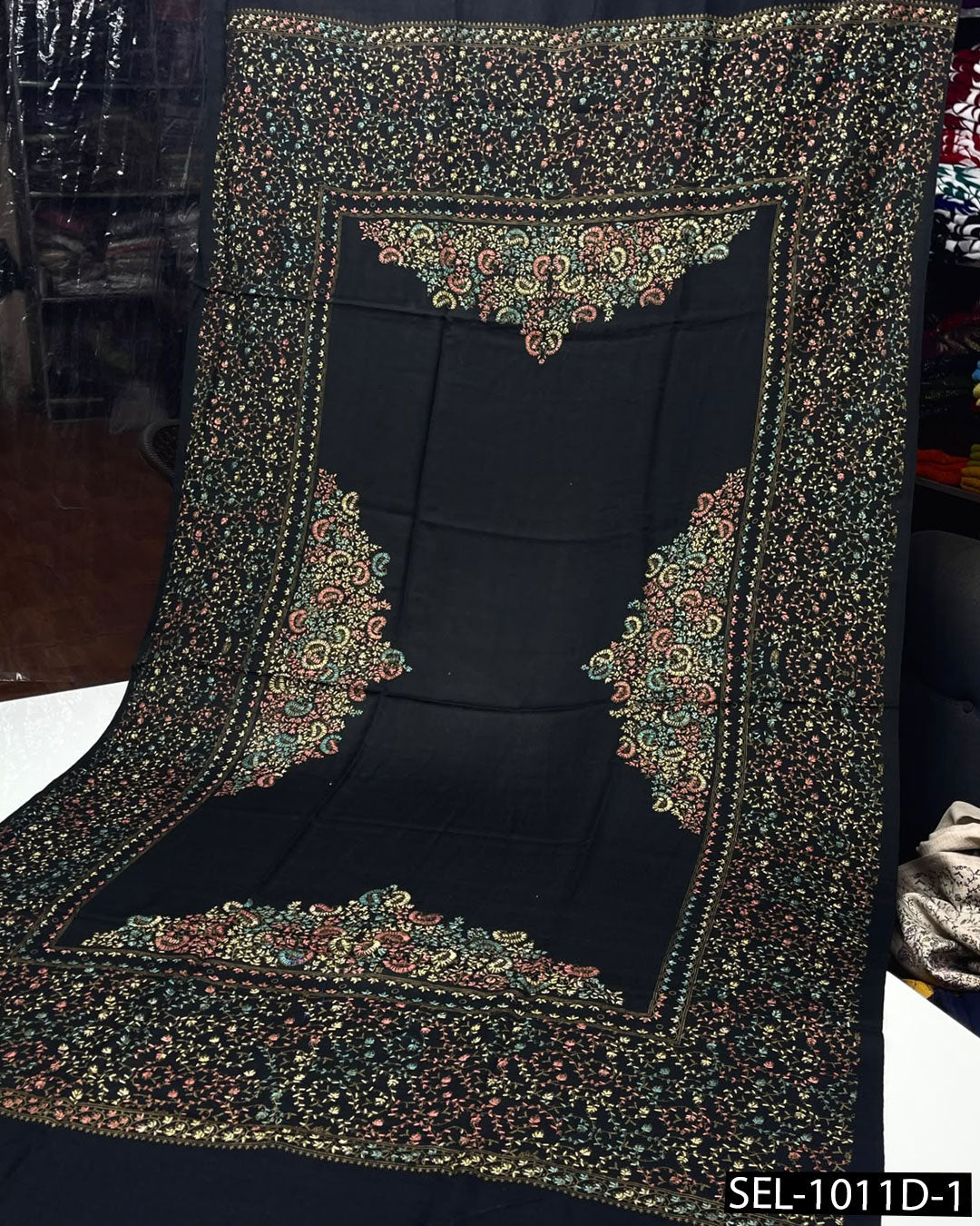 Pure Pashmina Wool Kashmiri Shawl