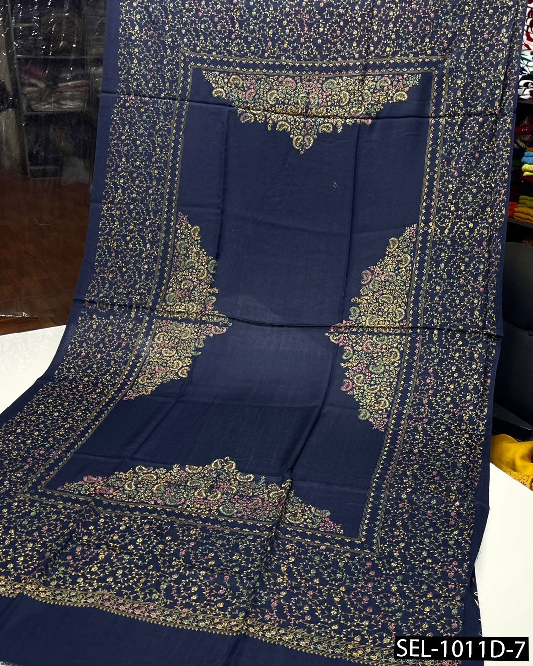 Pure Pashmina Wool Kashmiri Shawl