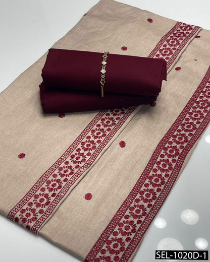 3-Piece Pashmina Wool Winter Suit