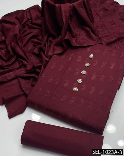 3-Piece Dhanak Winter Suit – 2026 Collection