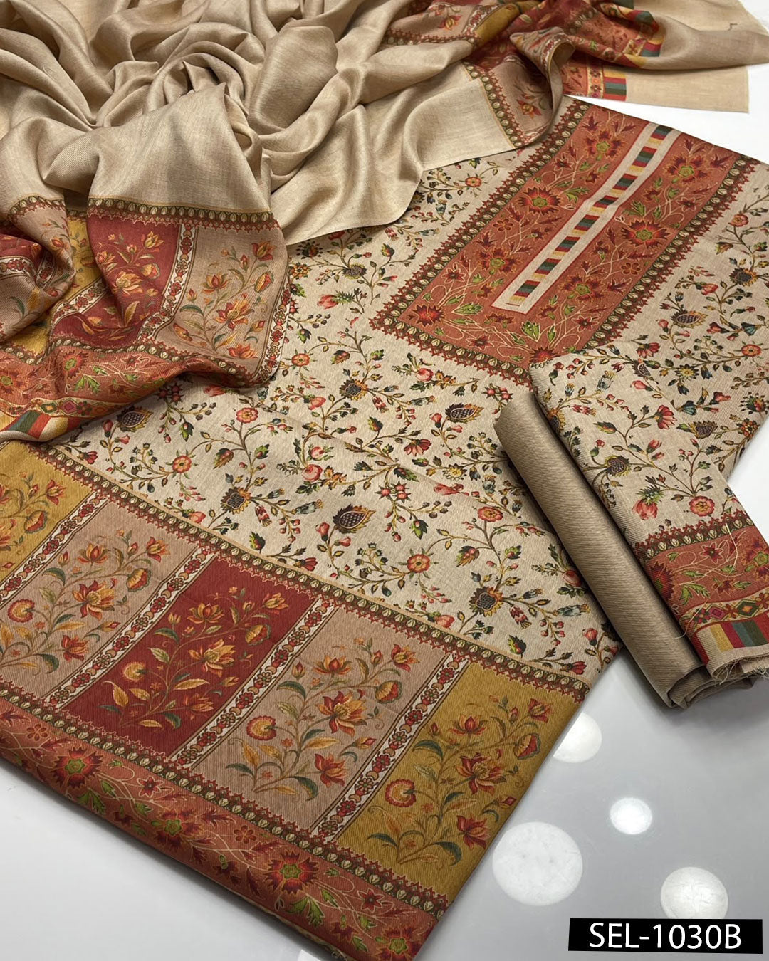 Luxury Kalamkaari Design Pashmina Wool Winter Collection