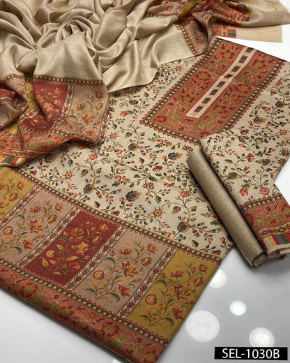 Luxury Kalamkaari Design Pashmina Wool Winter Collection