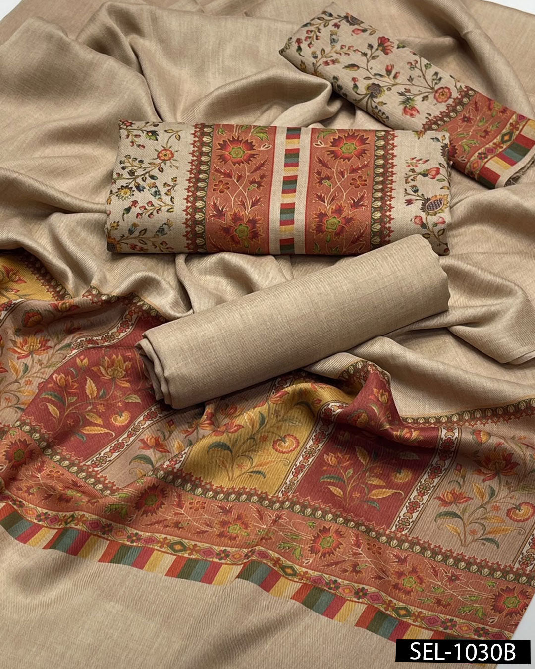 Luxury Kalamkaari Design Pashmina Wool Winter Collection