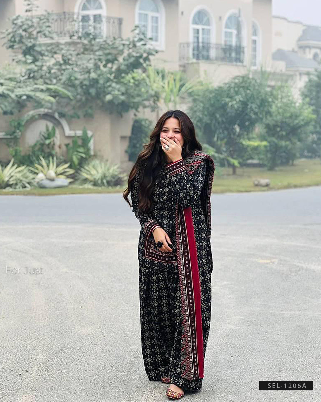3 PC Stitched Silky Lawn Dress Collection