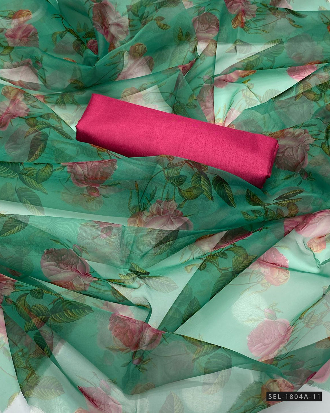 3 PC Unstitched Formal Dress