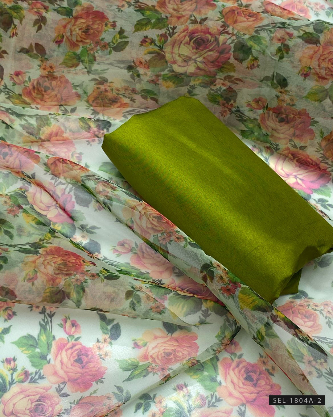 3 PC Unstitched Formal Dress