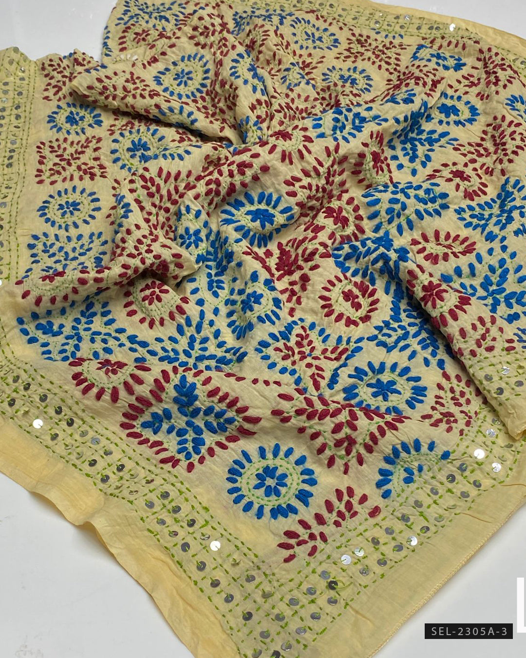 Lawn Embroidered Dupattas/Chaddars Collection